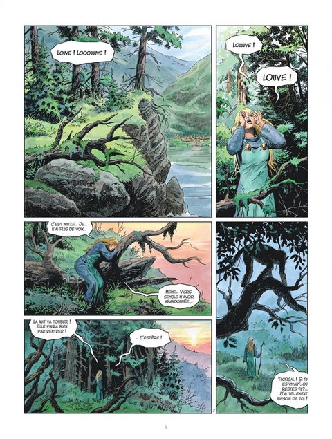 Aperçu de l'album Thorgal (Louve) tome 4 - Crow
