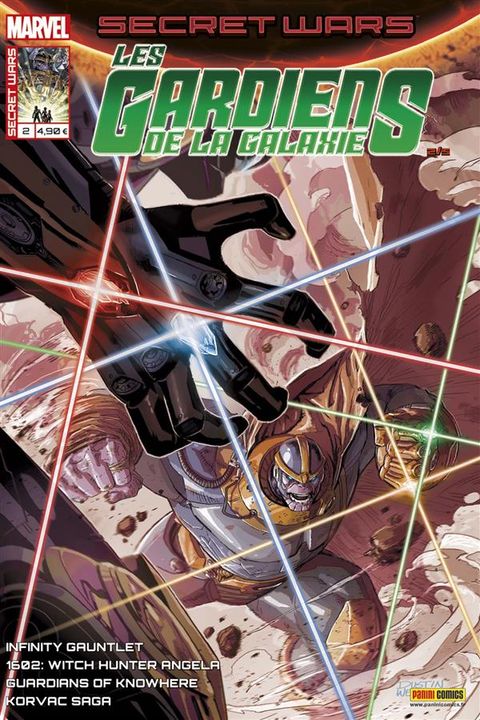 Couverture de la série Secret wars : Les gardiens de la galaxie