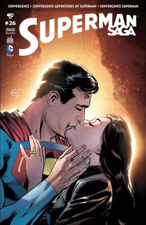 Couverture de l'album Superman Saga