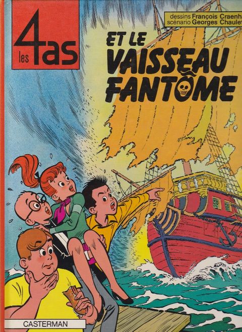 Couverture de l'album Les 4as et le Vaisseau Fantôme