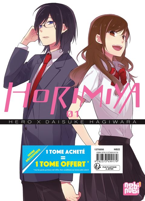 Couverture de l'album Horimiya T01 ET T02