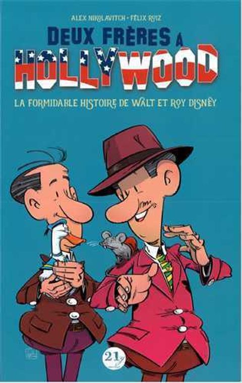 Couverture de l'album Walt Disney : 2 Frères à Hollywood