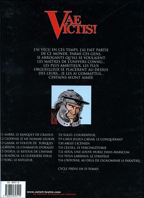 Aperçu de l'album Vae Victis tome 13 - Titus Labienus le Stratege