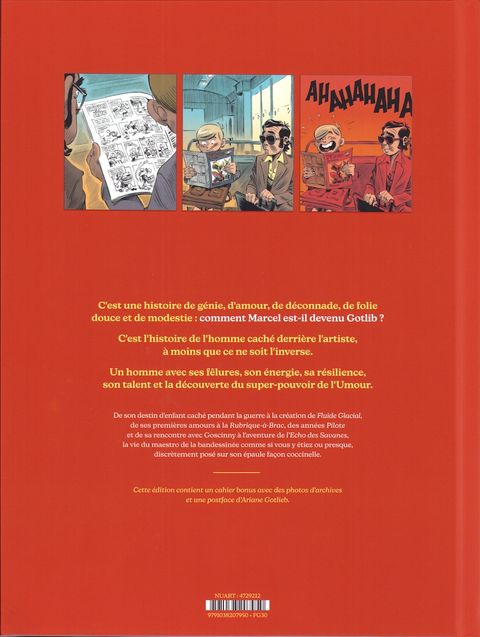 Aperçu de l'album Gotlib, une vie en bandessinee - La Vie de Gotlib en BD