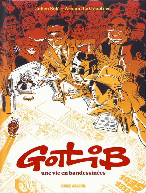 Couverture de l'album La Vie de Gotlib en BD