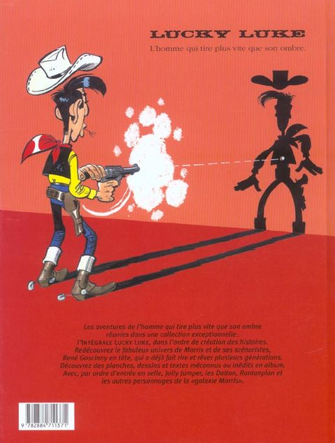 Aperçu de l'album Lucky Luke (Int. 3T Dupuis/Dargaud) tome 14 - L'intégrale 14 (L'héritage de Rantanplan - Le cavalier blanc - La guérison des Dalton)