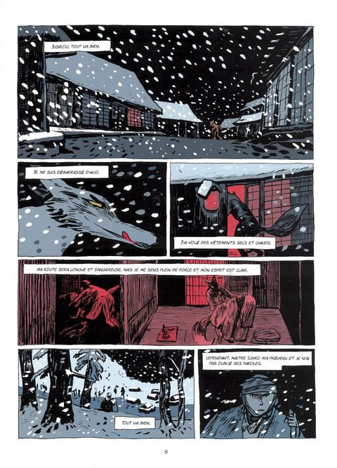 Aperçu de l'album Le Clan des Otori tome 6 - Les Neiges de l'exil