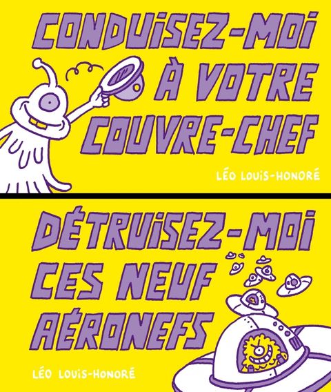 Couverture de l'album Conduisez-moi à votre couvre-chef ! / Détruisez-moi ces neuf aéronefs