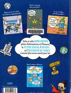 Aperçu 2 de l'album Sciences en BD junior - Espace et univers