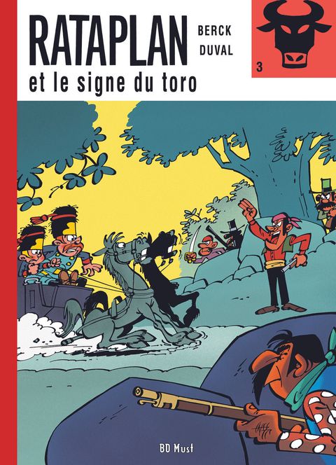 Couverture de l'album Rataplan et le signe du toro