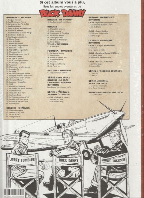 Aperçu de l'album Les Aventures de Buck Danny "classic" tome 3 - Pilotes sur Hollywood