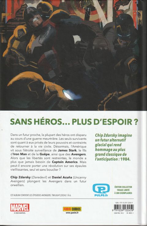 Aperçu de l'album Avengers: Twilight - Le crépuscule des héros