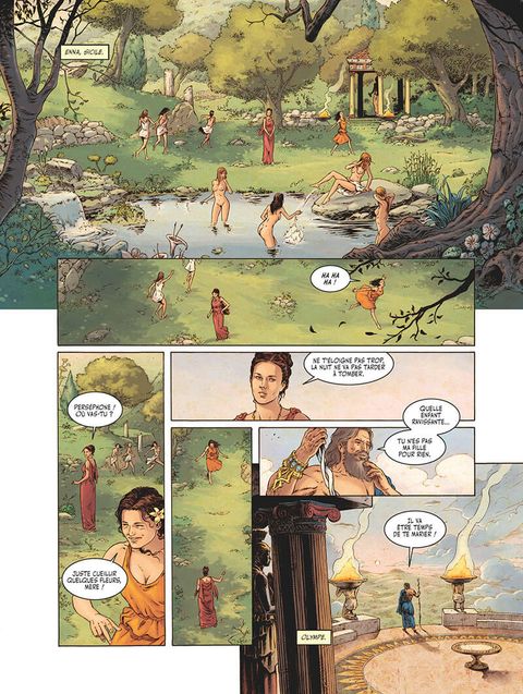 Aperçu de l'album La Sagesse des Mythes tome 18 - Orphée et Eurydice Précédé de Déméter & Perséphone