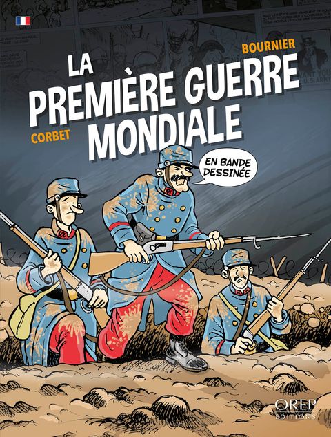 Couverture de l'album La première guerre mondiale en bande dessinée