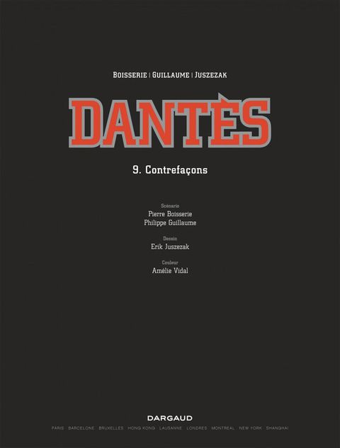 Aperçu de l'album Dantès tome 9 - Contrefacons