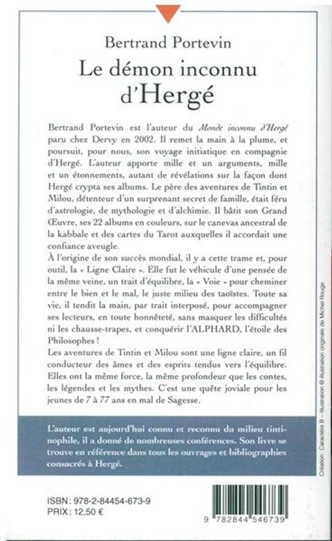 Aperçu de l'album Hergé - Auteur tome 2004 - Le démon inconnu d'Hergé ou le génie de Georges Remi)