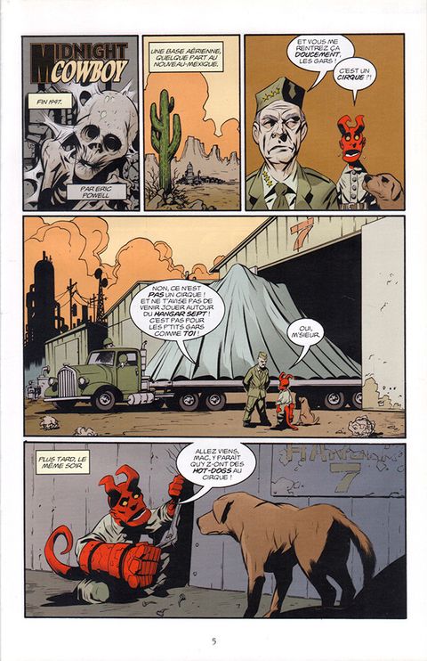Aperçu de l'album Hellboy - Histoires Bizarres tome 1