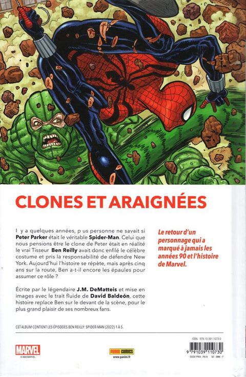 Aperçu de l'album Ben Reilly - Spider-Man - En quête d'humanité