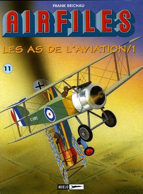 Couverture de l'album Biggles/Airfiles, Tome 11 : Les as de l'aviation