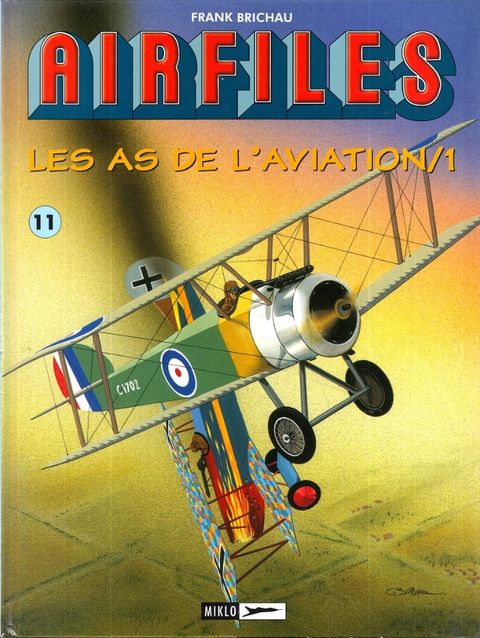 Couverture de l'album Biggles/Airfiles, Tome 11 : Les as de l'aviation