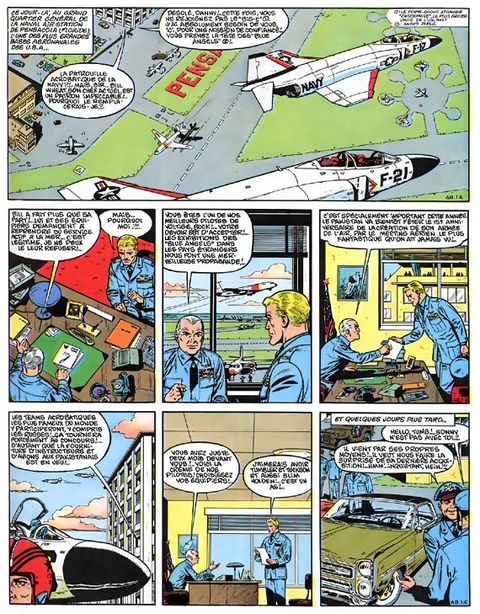Aperçu de l'album Buck Danny tome 36 - Les Anges Bleus