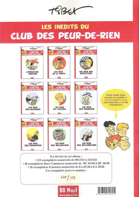 Aperçu de l'album Le Club des 'Peur de rien" tome 28 - Les rois des mécaniciens 