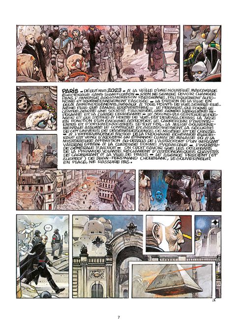Aperçu de l'album Nikopol (Int. 3T) - La trilogie Nikopol : La foire aux immortels / La femme piège / Froid équateur