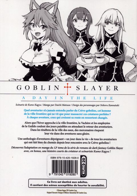 Aperçu de l'album Goblin Slayer - A day in the life tome 2