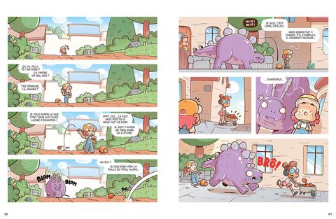 Aperçu de l'album Tilly Zorus tome 2 - Dino en cavale
