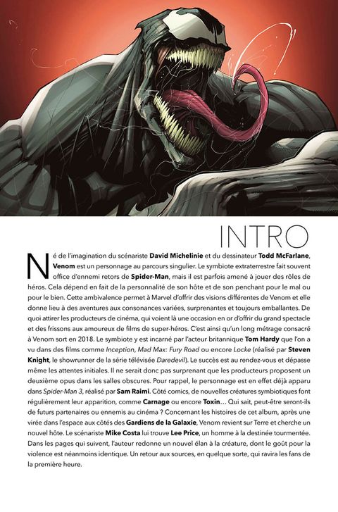 Aperçu de l'album Venom (legacy) tome 1 - Un nouvel hôte 
