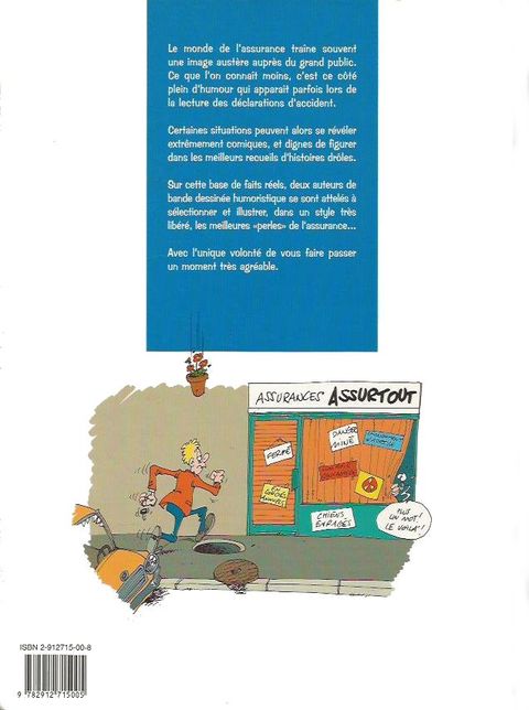 Aperçu de l'album Les Assureurs - le Grand Bêtisier des Déclarations d'Accident tome 1 - Le Grand Bêtisier des Déclarations D’accident