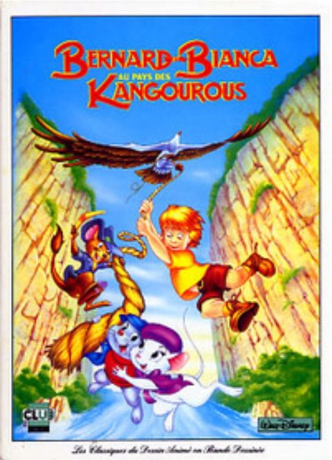 Couverture de l'album Bernard et Bianca au Pays des Kangourous