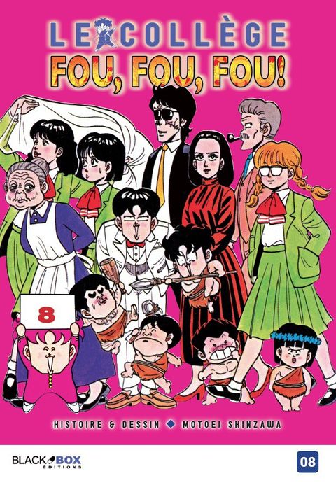 Couverture de l'album Le Collège Fou Fou - Tome 8