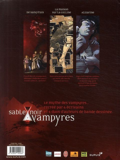 Aperçu de l'album Vampyres Sable Noir tome 1