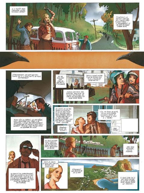Aperçu de l'album Vampyres Sable Noir tome 1