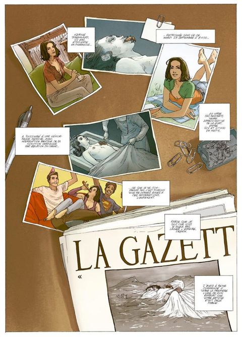 Aperçu de l'album Vampyres Sable Noir tome 1