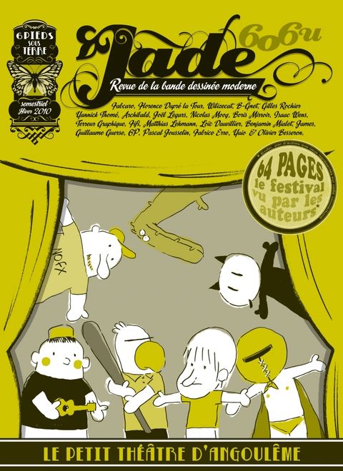 Couverture de l'album Jade 606U - Le petit théâtre d'Angoulême