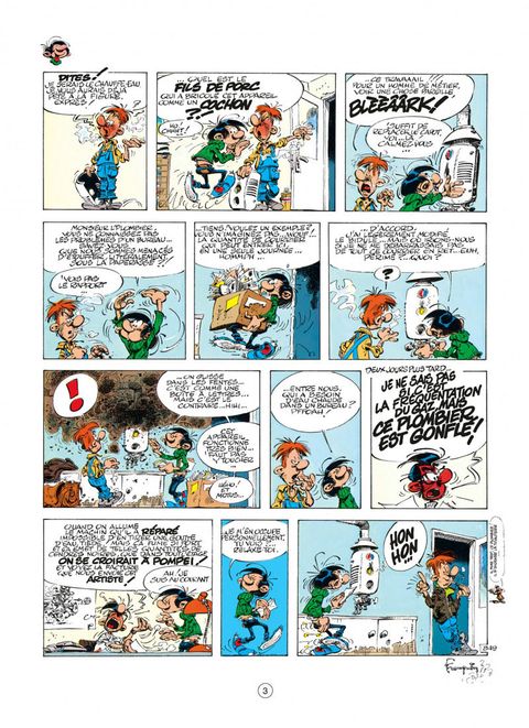 Aperçu de l'album Gaston (2009) tome 17 - La Saga des Gaffes