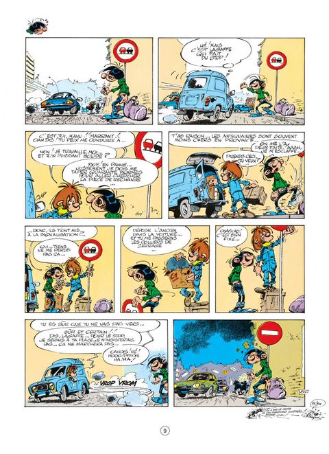 Aperçu de l'album Gaston (2009) tome 17 - La Saga des Gaffes