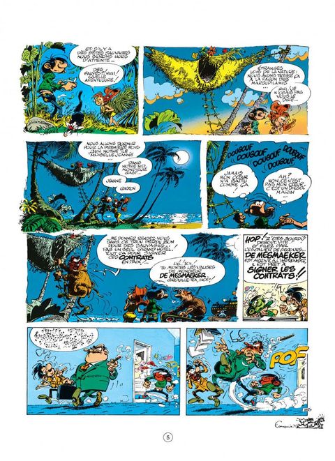Aperçu de l'album Gaston (2009) tome 17 - La Saga des Gaffes