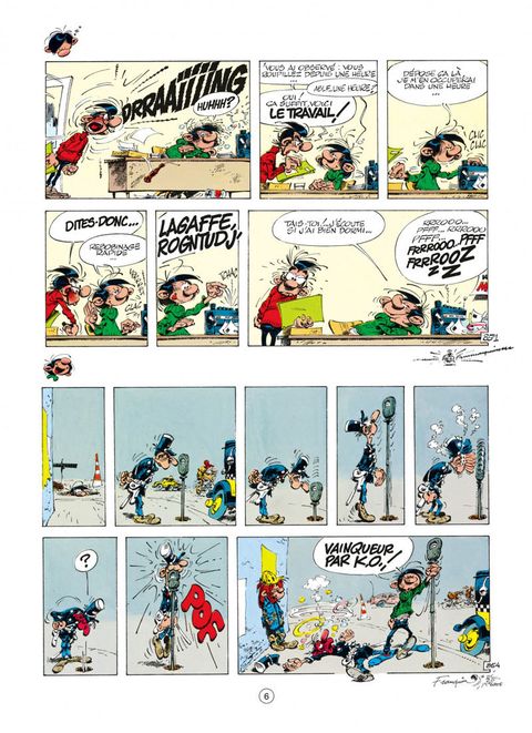Aperçu de l'album Gaston (2009) tome 17 - La Saga des Gaffes