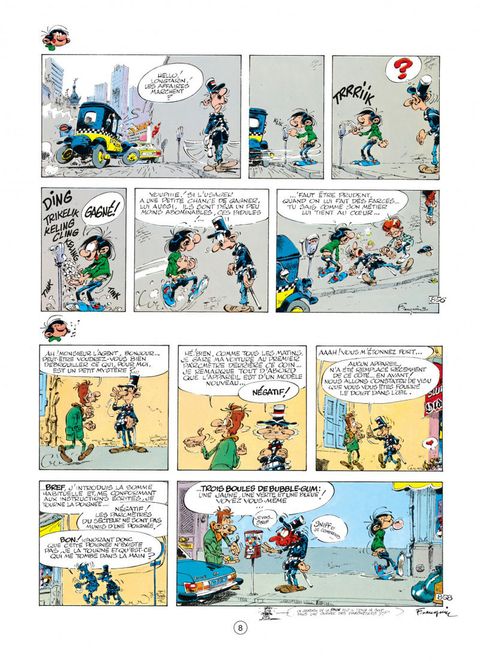 Aperçu de l'album Gaston (2009) tome 17 - La Saga des Gaffes