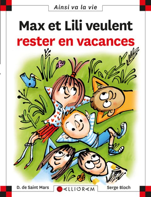 Couverture de l'album Max et Lili veulent rester en vacances 