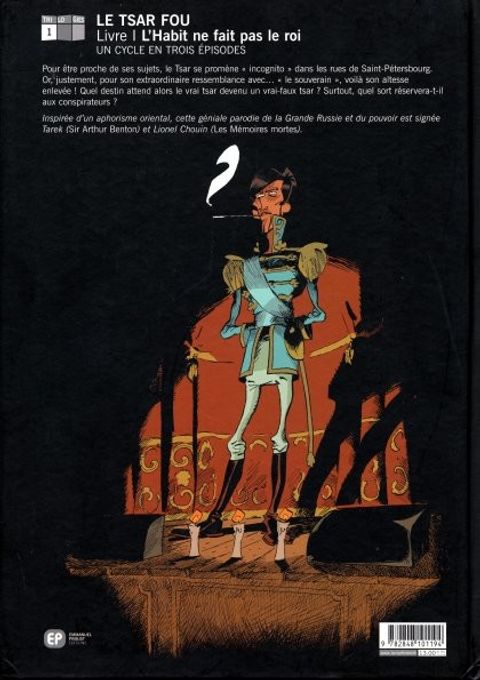 Aperçu de l'album Le Tsar Fou tome 1 - L'Habit ne Fait pas le Roi