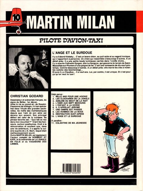 Aperçu de l'album Martin Milan (2ème Série) tome 10 - L'Ange et le Surdoué