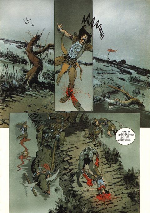 Aperçu de l'album Terres d'Ombre tome 1 - Les Yeux de Pierre
