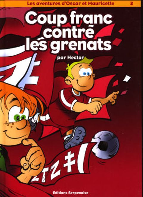 Couverture de l'album Coup franc chez les Grenats