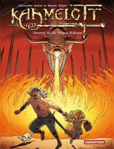 Couverture de l'album Perceval et le Dragon d'Airain