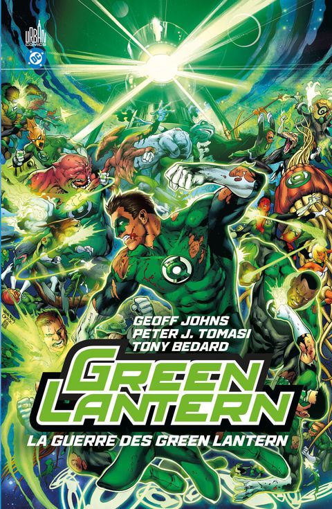 Couverture de l'album Green Lantern : La Guerre des Green Lantern (2010)