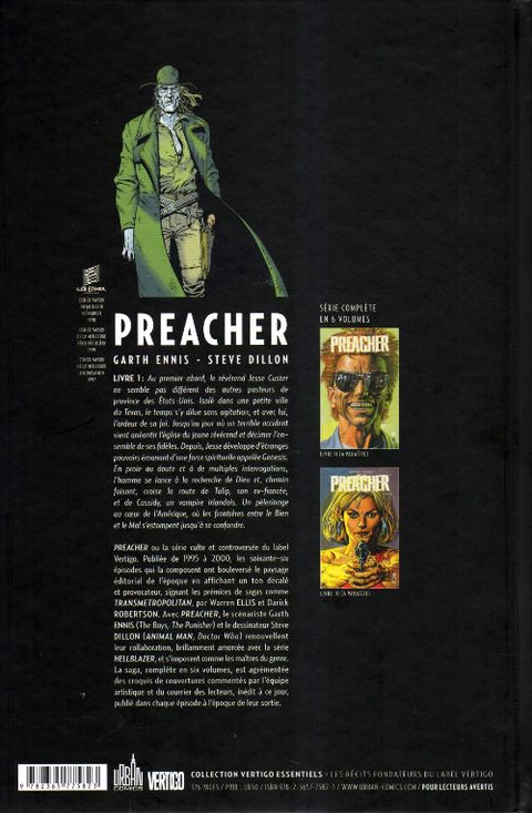 Aperçu de l'album Preacher tome 1